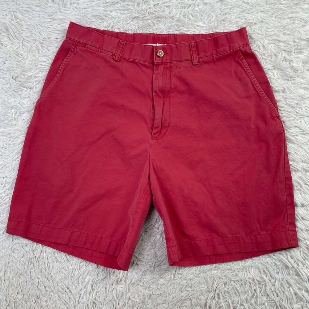 Polo Ralph Lauren Shorts Mens 34 Red Chinos Casual Outdoor Preppy Pony 7"